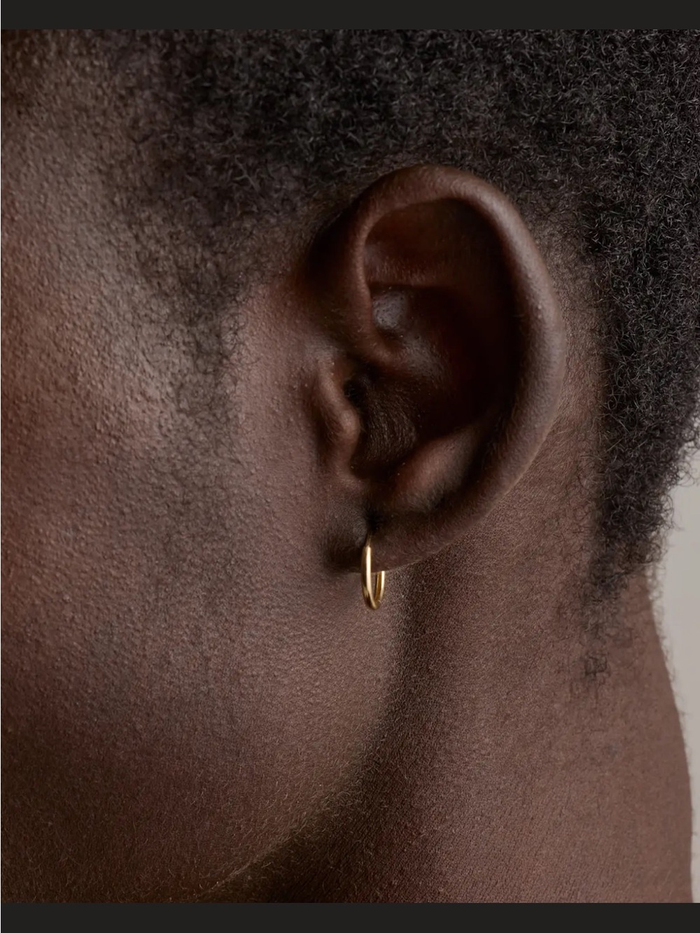 Quince 14K Gold Classic Hoops 12mm - Picture 2 of 8
